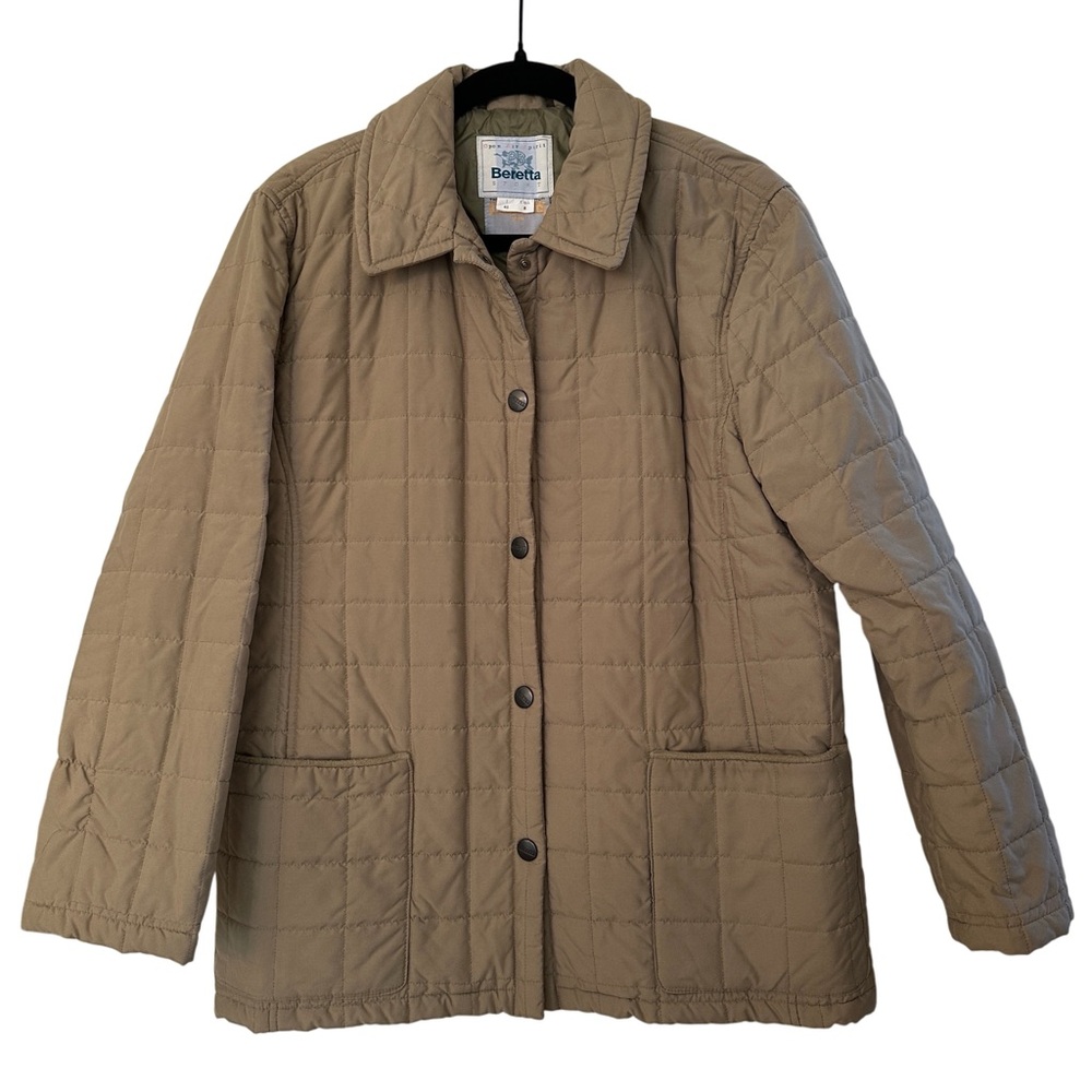 VINTAGE Beretta Sport Women Quilted Coat - size 42 / 6